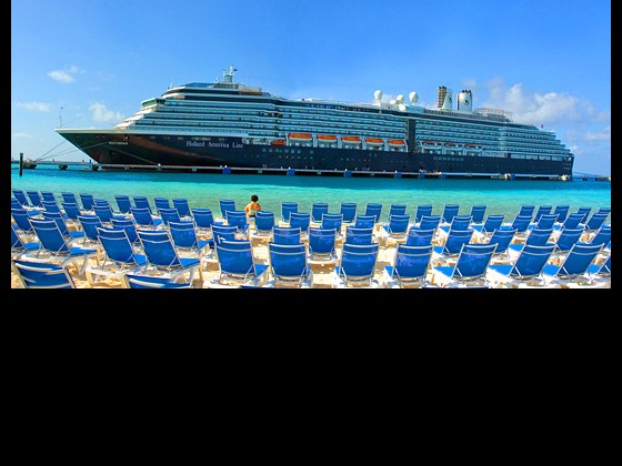The Holland America m/s Westerdam.