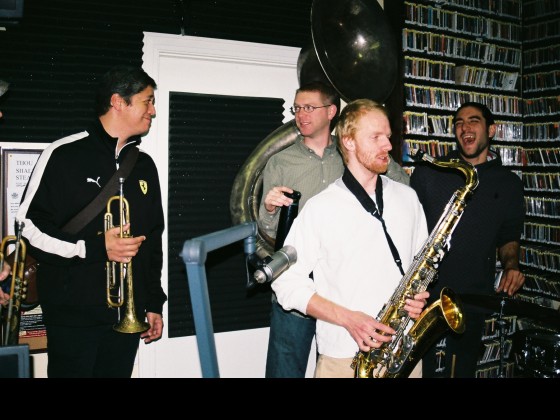 Chet Overall and the guys.