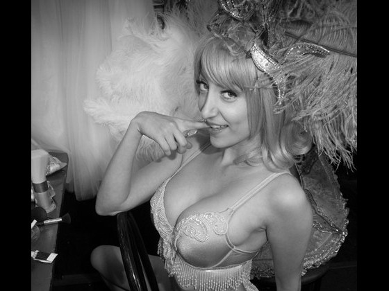 Trixie Minx in costume