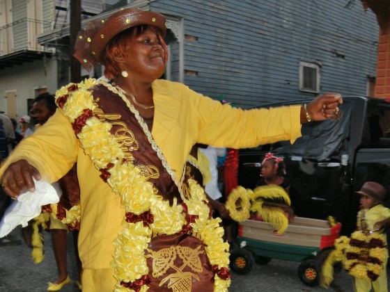 Lady Stepper Peaches shows some fancy footwork.