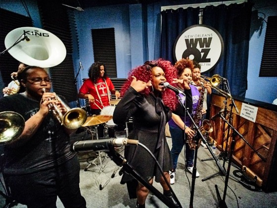 Pinettes Brass Band [Photo by Eli Mergel]