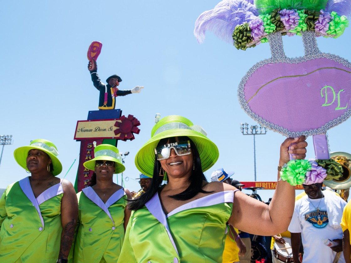 Divine Ladies at Jazz Fest 2025 [Photo by Ryan Hodgson-Rigsbee]