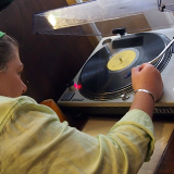 Spinning vinyl