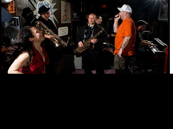 King James & The Special Men at BJ's Lounge. Photo by Ryan Hodgson-Rigsbee.