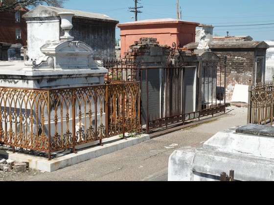 St. Louis Cemetery #1 [Photo by Tim Wilson]