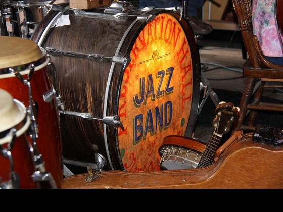 Preservation Hall Jazz Band bass drum