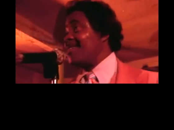 Ernie K-Doe performing at Winnie's in 1982