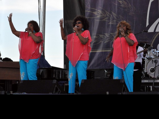 The Dixie Cups at French Quarter Fest 2016. Photo by Stafford.