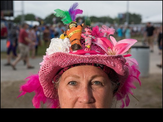 Hats of Jazz Fest, second weekend [Photo by Ryan Hodgson-Rigsbee]