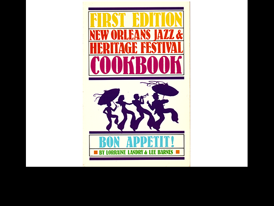 New Orleans Jazz & Heritage Festival Cookbook cover