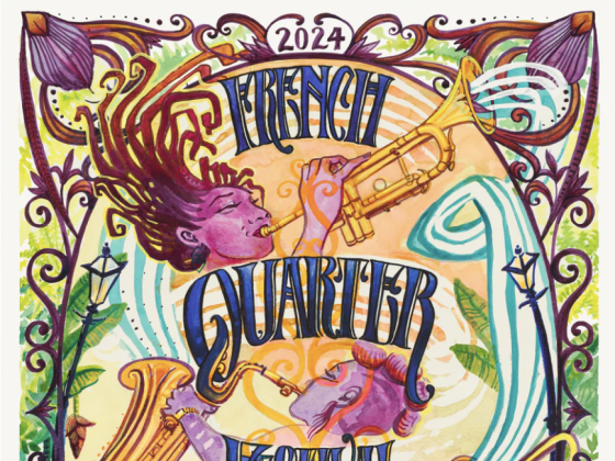 French Quarter Fest 2024 poster