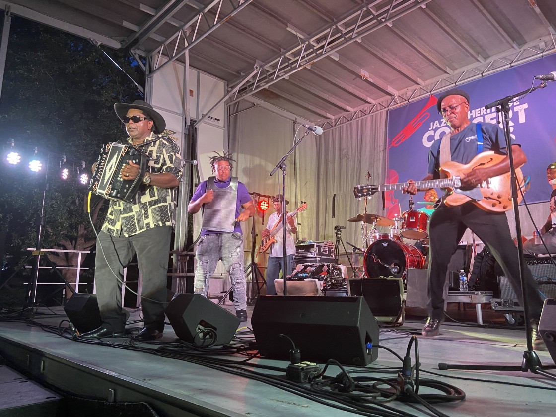Nathan Williams & the Zydeco Cha Chas [Photo by Carrie Booher]