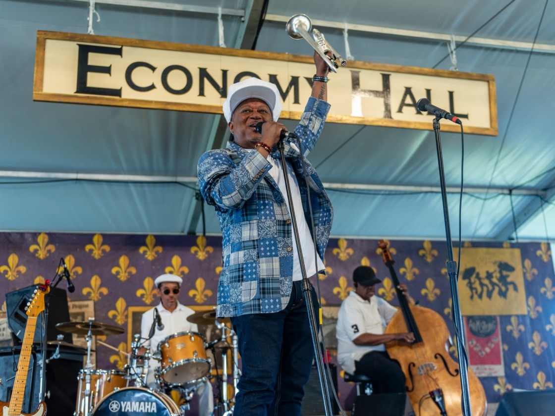 Kermit Ruffins [Photo by Kristen Derr]