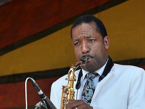 Donald Harrison at Jazz Fest 2011. Photo by Stafford.