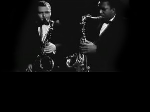 John Coltrane and Stan Getz, 