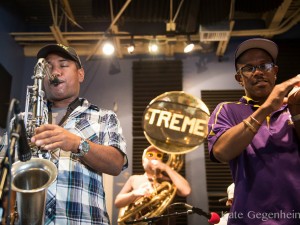 Treme Brass Band [Photo by Kate Gegenheimer]