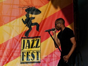 Trombone Shorty at Jazz Fest [Photo by Ryan Hodgson-Rigsbee]
