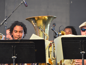 Xavier University Jazz Band in 2013 [Photo by Hunter King]