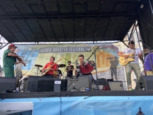 Lost Bayou Ramblers at French Quarter Fest 2023 [Photo by Carrie Booher]