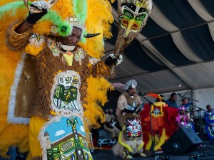 Big Chief Juan Pardo at Jazz Fest 2014 [Photo by Ryan Hodgson-Rigsbee]