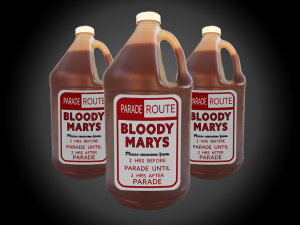 Gallon container bloody mary