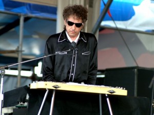 Bob Dylan at Jazz Fest 2003 [Photo by Leon Morris]