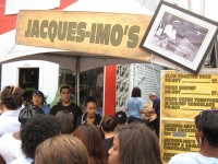 Jacques-Imos booth at a previous Po-Boy Fest [Photo by Jennifer Leslie]