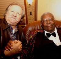 WWOZ show host Big D with the great B.B. King