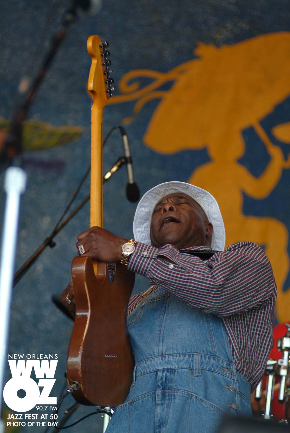 Buddy Guy Jazz Fest at 50 Photo of the Day WWOZ New Orleans 90.7 FM